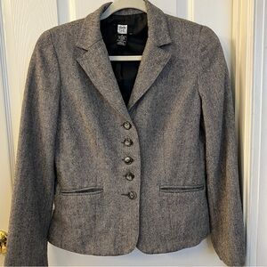 Studio 1940 Black & White Houndstooth Blazer Sz S